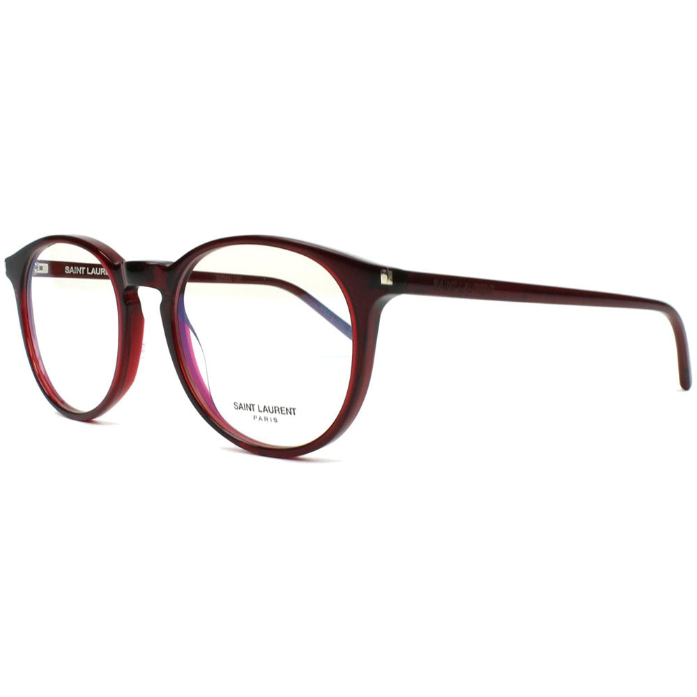 Saint Laurent Round Unisex Eyeglasses Demo Lens SL 106-006