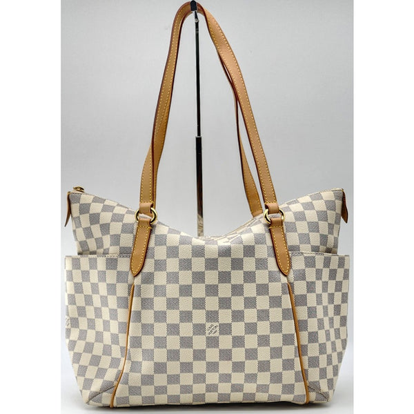 Louis Vuitton Totally MM Shoulder Bag in Damier Azur Canvas | Mint Condition