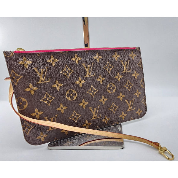 Louis Vuitton Neverfull GM Tote W/Pochette in Monogram Canvas in Mint Condition