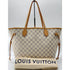 Louis Vuitton Neverfull MM Tote Damier Azur Canvas Like New Condition