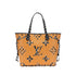 Louis Vuitton Giant Jungle MM Monogram Canvas Tote In Like New Condition