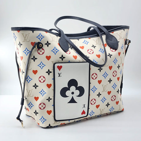 Louis Vuitton Multicolor Monogram Canvas Neverfull MM Tote With Pochette In Like New Condition