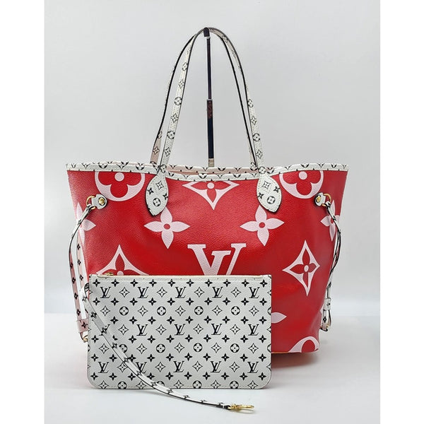 Louis Vuitton Monogram Giant MM Tote With Pochette In Like New Condition