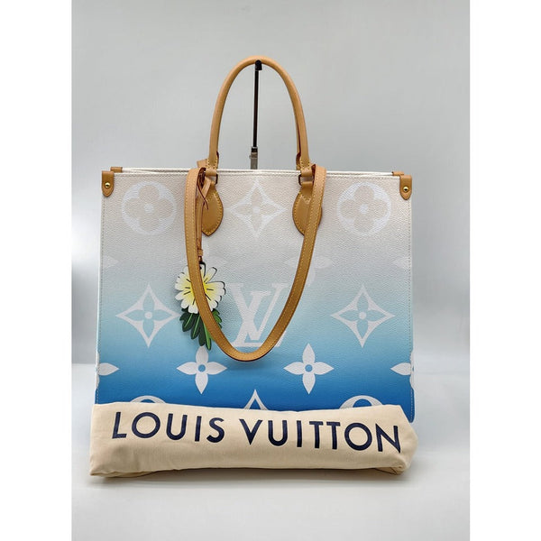 Louis Vuitton Monogram Giant By The Pool Onthego GM & Neverfull W/Pochette Multicolor Special Edition In Super Mint and Like New Condition