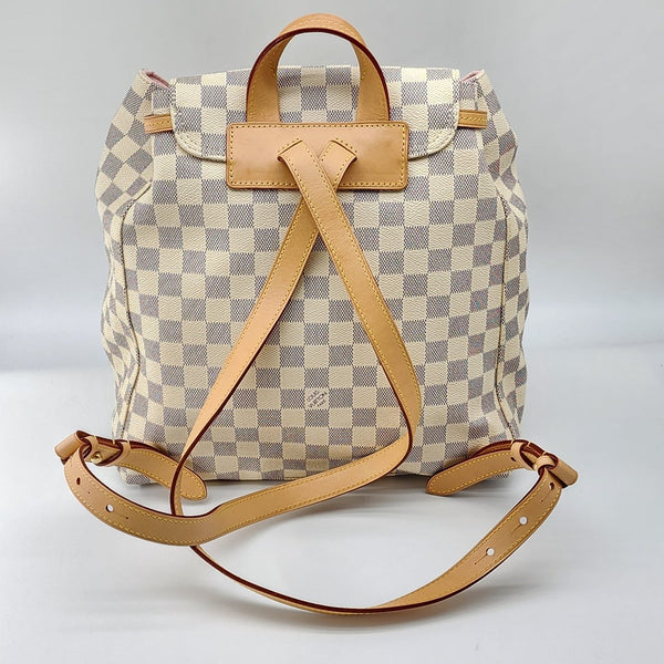 Louis Vuitton Sperone Backpack in Damier Azur Canvas | Mint Condition