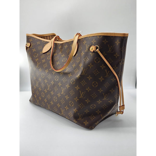 Louis Vuitton Neverfull GM Tote (with Pochette) in Monogram Canvas | Like New Condition