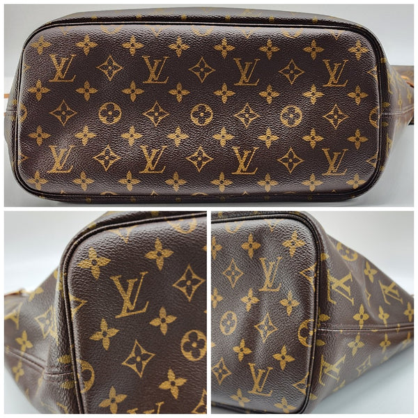 Louis Vuitton Neverfull Monogram V In Monogram Canvas Tote with Pochette in Excellent Condition