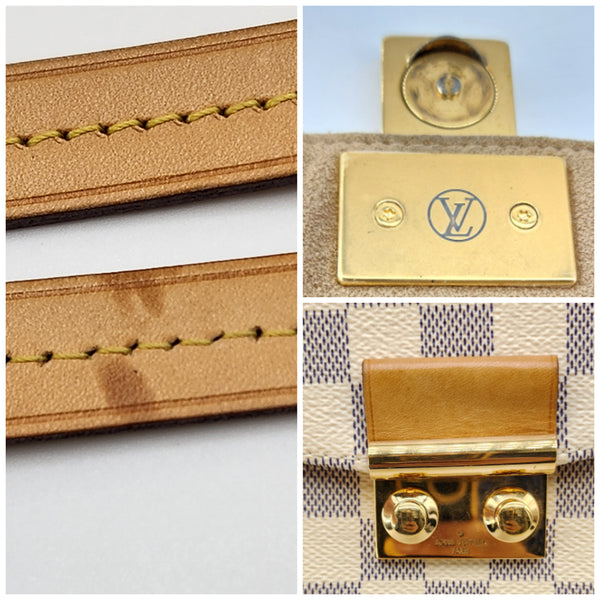 Louis Vuitton Croisette Damier Azur Canvas Crossbody Bag | Mint Condition