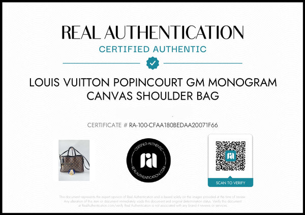 Louis Vuitton Popincourt GM Monogram Canvas Shoulder Bag | Mint Condition