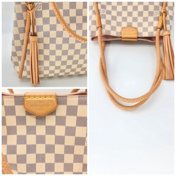 Louis Vuitton Propriano Damier Azur Tote | Like New Condition