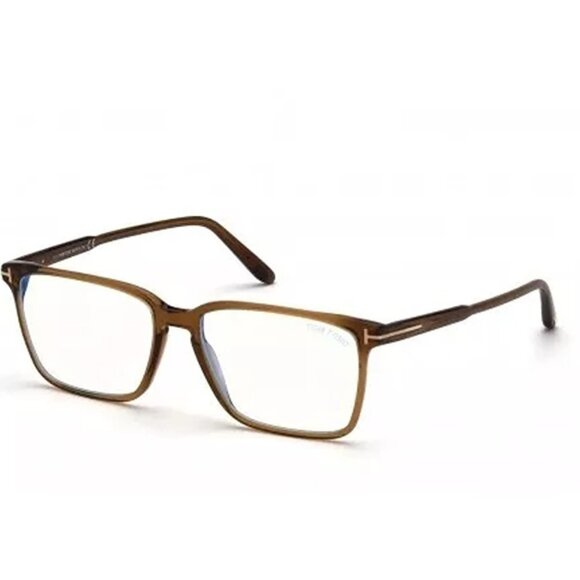 New Authentic Tom Ford FT5696-B-048-56 Eyeglasses