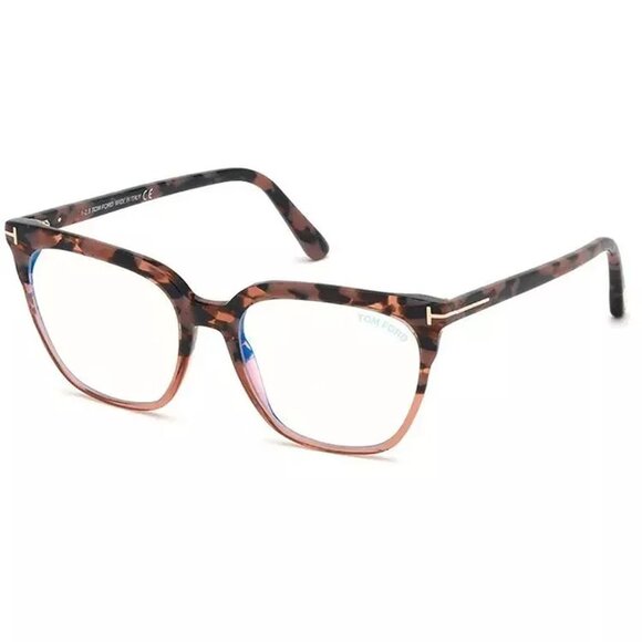 New Authentic Tom Ford FT5599-B-055-54 Eyeglasses