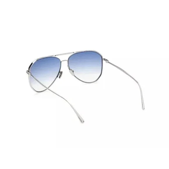 New Authentic Tom Ford Charles FT0853-16W-60 Aviator Sunglasses