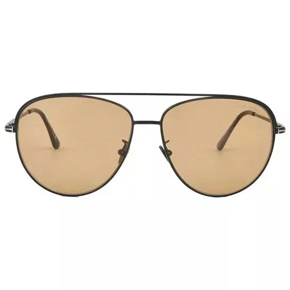 New Authentic Tom Ford FT0954-D-01E-62 Aviator Sunglasses