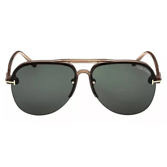 New Authentic Tom Ford Terry FT1004-45N-62 Aviator Sunglasses