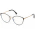 New Authentic Tom Ford FT5573-B-005-55 Oval Eyeglasses