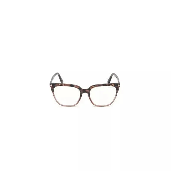 New Authentic Tom Ford FT5599-B-055-52 Square Eyeglasses