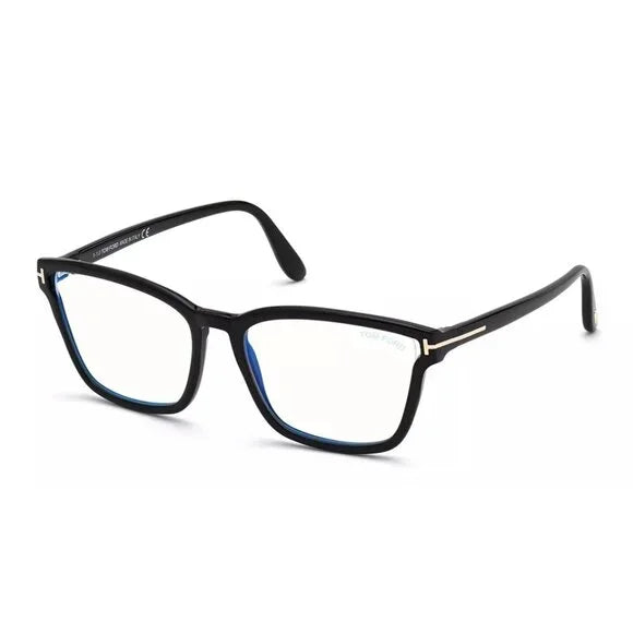 Tom Ford FT5707-B-001-55 Rectangular Eyeglasses