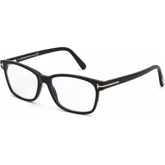 New Authentic Tom Ford FT5713-B-001-53 Rectangular Eyeglasses