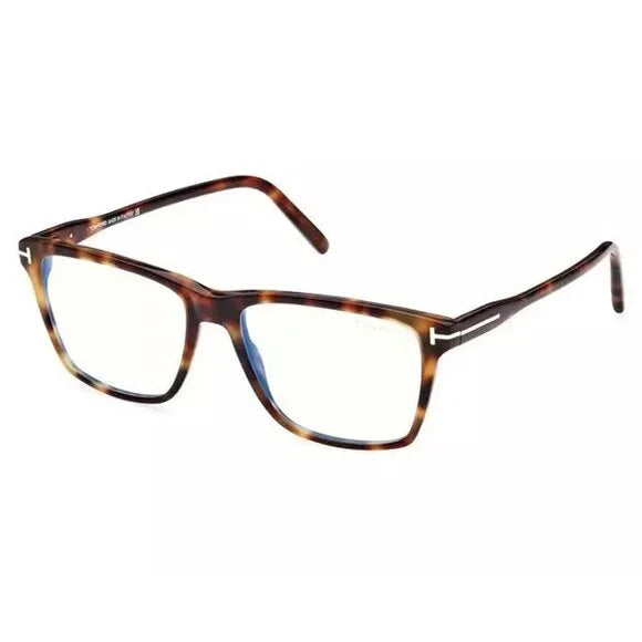 New Authentic Tom Ford FT5817-B-053-54 Square Eyeglasses