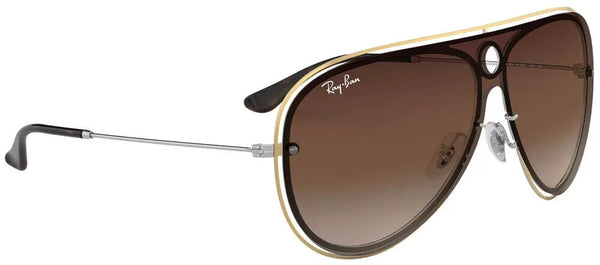 Ray-Ban SHOOTER RB3605 9096 13 Unisex Wrap Sunglasses