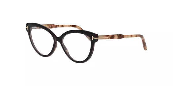 Tom Ford FT5763-B-005-56 Cat Eye Eyeglasses