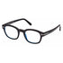 Tom Ford FT5808-B 001 49 Square Eyeglasses