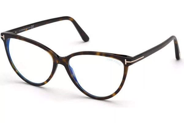 Tom Ford FT5743-B-052-57 Cat Eye Eyeglasses