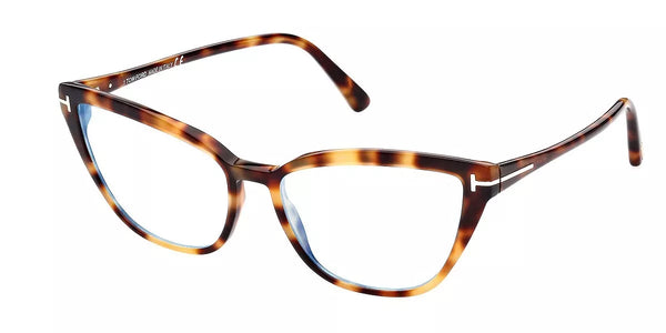 Tom Ford FT5825-B-052-55 Cat Eye Eyeglasses