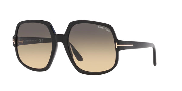 Tom Ford Delphine FT0992/S 01B Oversized Sunglasses
