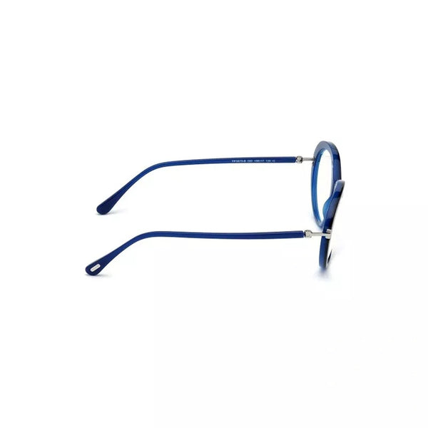 TOM FORD FT5675-B-090 Shiny Blue Women Eyeglasses