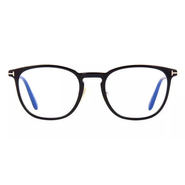 TOM FORD FT5700-B 001 52 Blue Light Blocker Oval Men's Eyeglasses