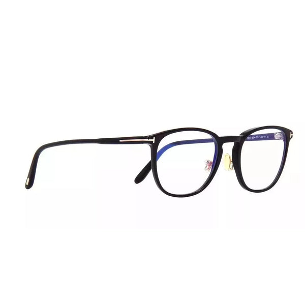 TOM FORD FT5700-B 001 52 Blue Light Blocker Oval Men's Eyeglasses