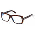 TOM FORD FT5822-B Demo Square Men's Eyeglasses