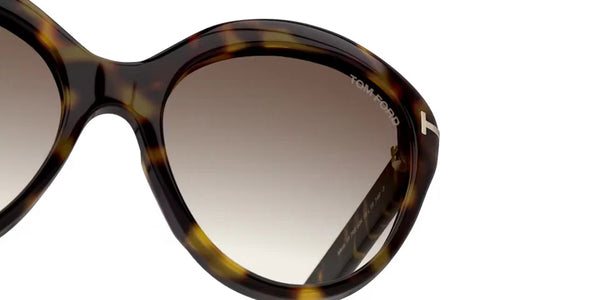 Tom Ford Maxine FT0763/S 52K Round Sunglasses