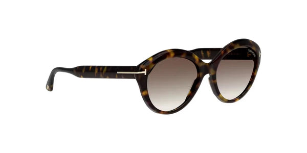 Tom Ford Maxine FT0763/S 52K Round Sunglasses