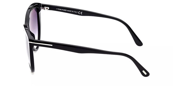 Tom Ford Isabella FT0915-01B-56 Full-Rim Sunglasses