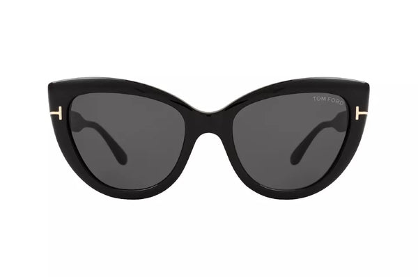 Tom Ford Anya FT0762/5 01A Cat Eye Sunglasses