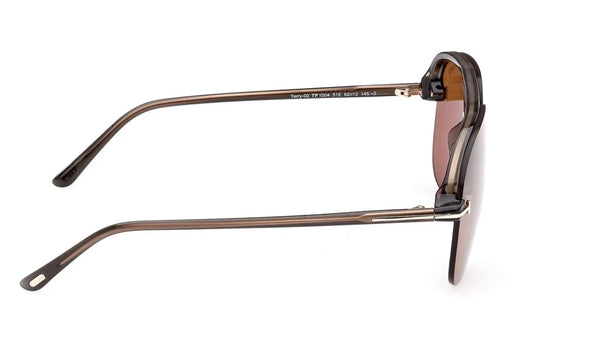 Tom Ford Terry FT1004/S 51E Aviator Sunglasses