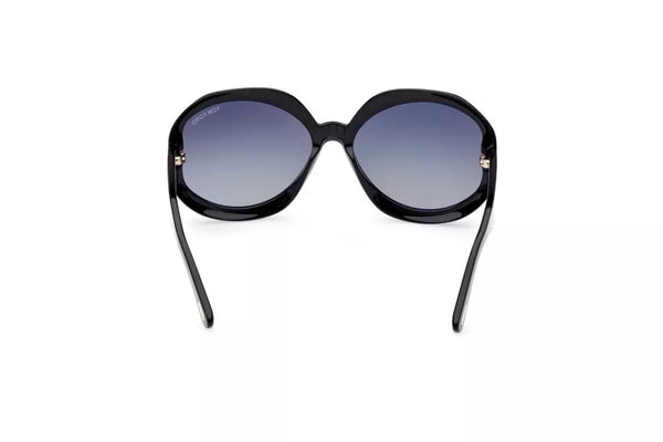 Tom Ford Georgia FT1011-01B-62 Geometric Sunglasses