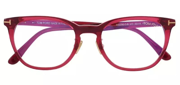 Tom Ford FT5780-D-B-077-52 Square Eyeglasses