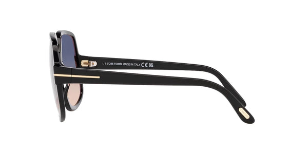 Tom Ford Delphine FT0992/S 01B Oversized Sunglasses