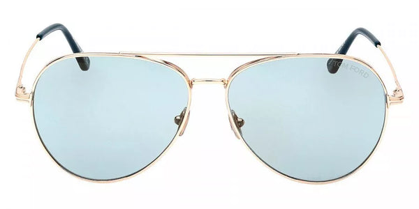 New Authentic Tom Ford Dashel FT0996-28X-62 Aviator Sunglasses