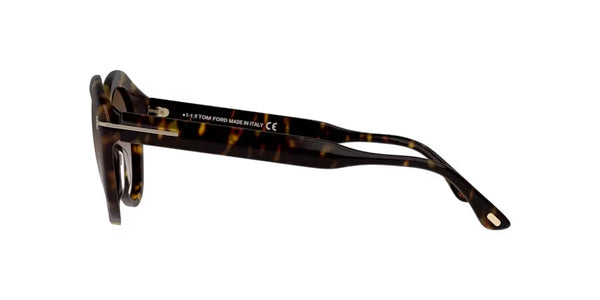 Tom Ford Maxine FT0763/S 52K Round Sunglasses