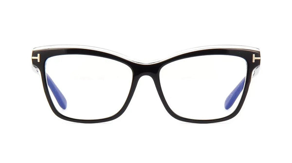Tom Ford FT5619-B/V 001 Cat Eye Eyeglasses