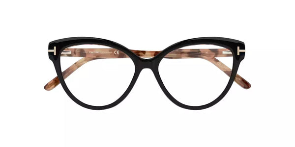 Tom Ford FT5763-B-005-56 Cat Eye Eyeglasses