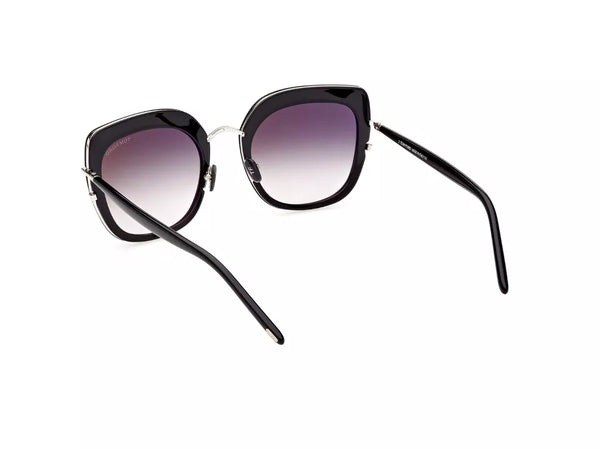 Tom Ford Virginia FT0945-05B-55 Butterfly Sunglasses