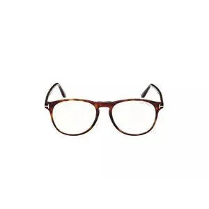 New Authentic Tom Ford FT5805-B-054-52 Round Eyeglasses