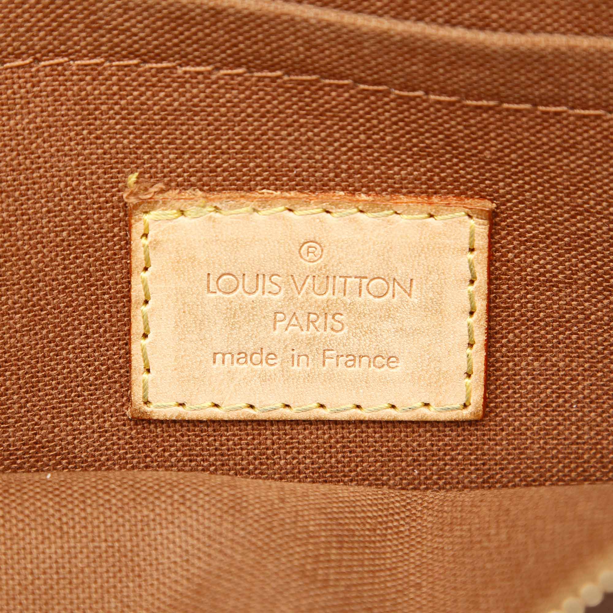 Brown Louis Vuitton Monogram Bosphore Belt Bag