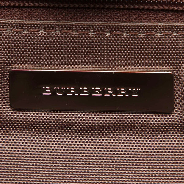Burberry House Check Canvas Handbag